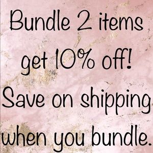 Bundle and save $$$